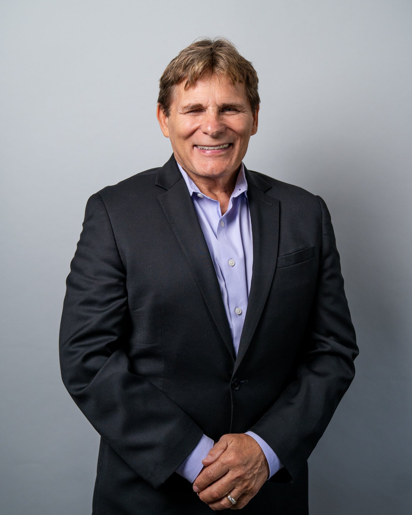 Mike Ross, founder and builder, in the studio