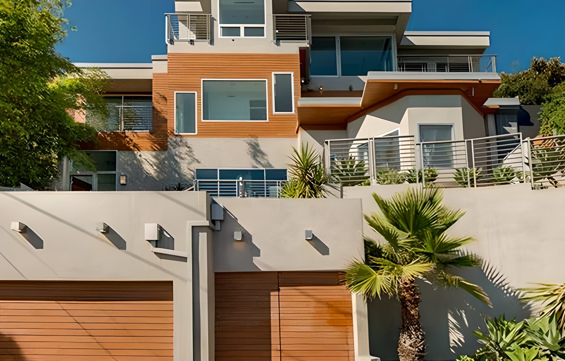 A 4,000 square foot hillside custom home in the Hollywood Hills by Addition Building and Design