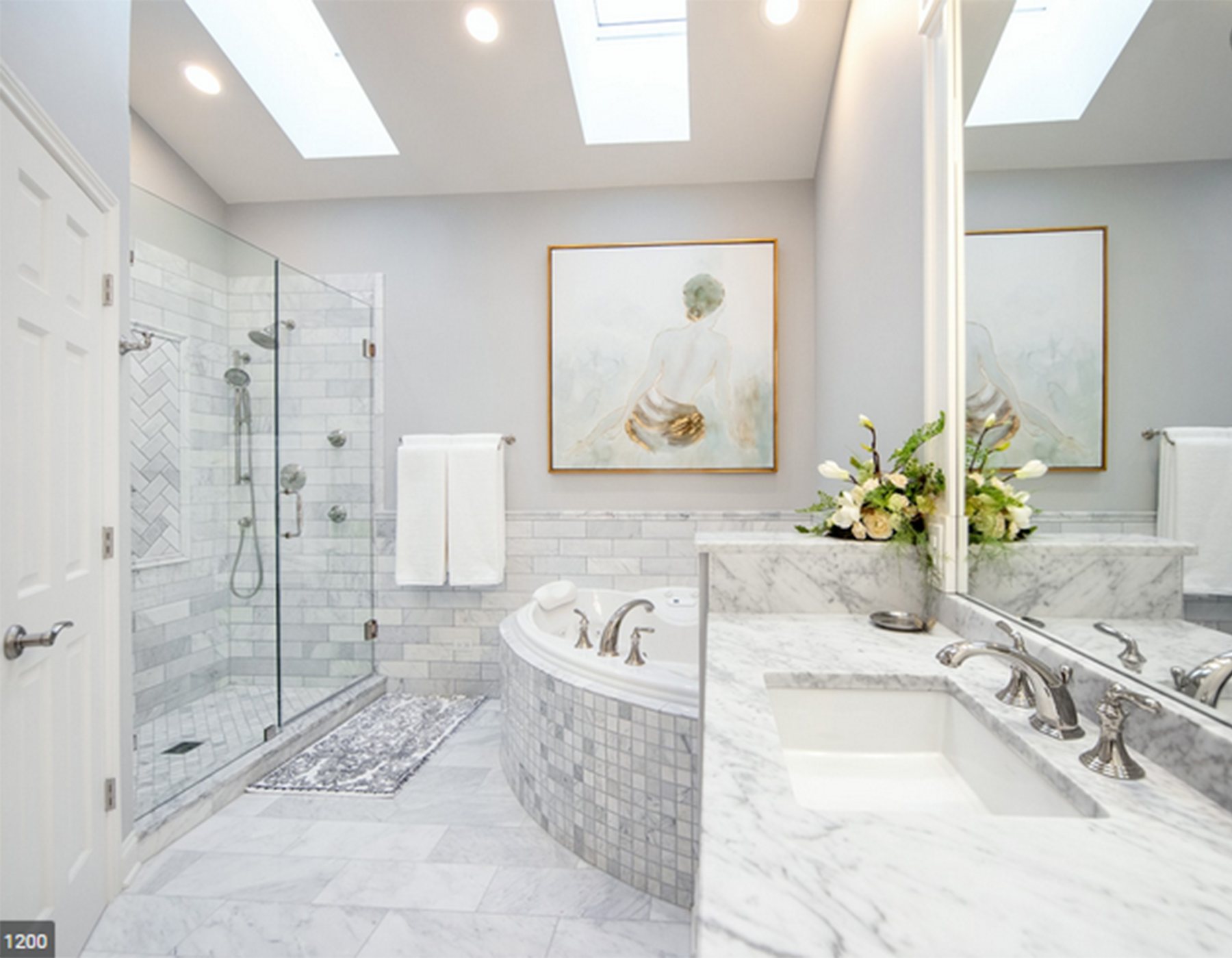 Pacific Palisades primary bath