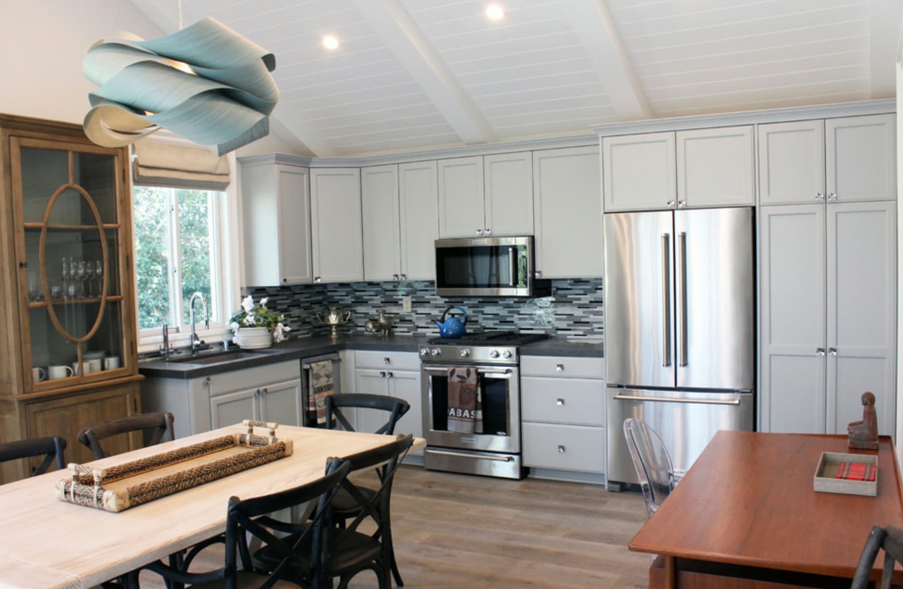 A new kitchen in Sherman Oaks by Addition Building and Design